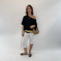 Coach Croissant Small Signature Shoulder Bag
