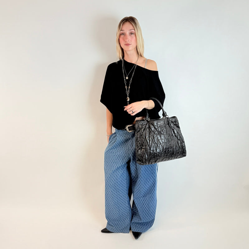 Miu Miu Matelassé Shopper