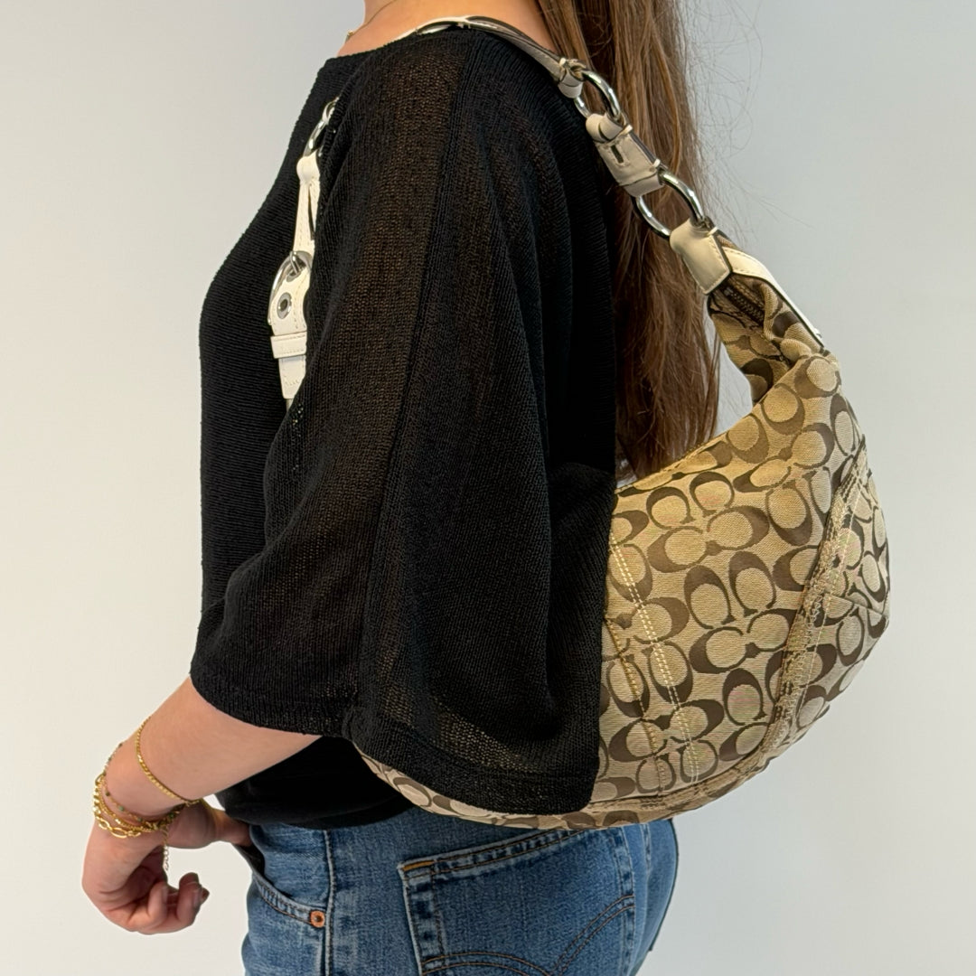 Coach Schultertasche Hobo Signature