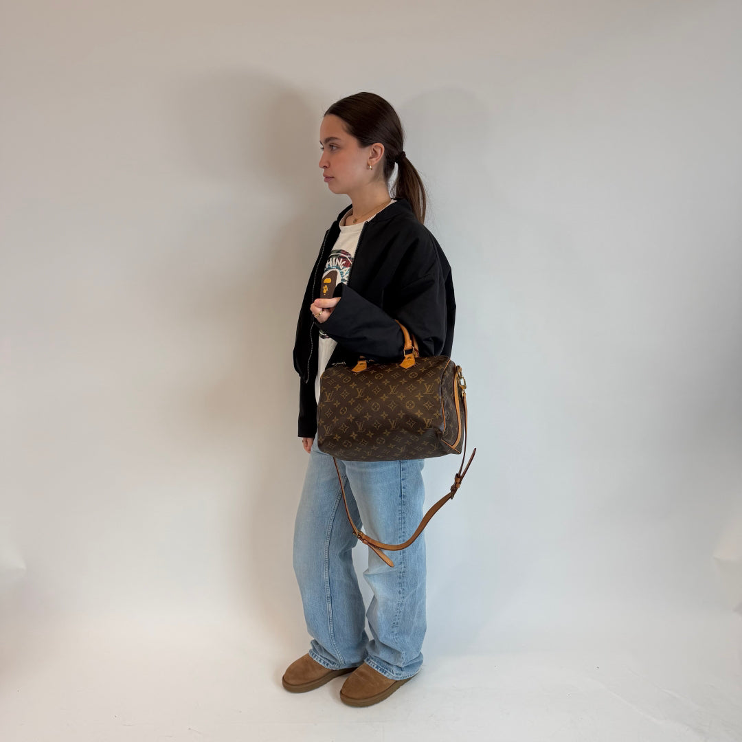 Louis Vuitton Handtasche Speedy 30 Bandouliére