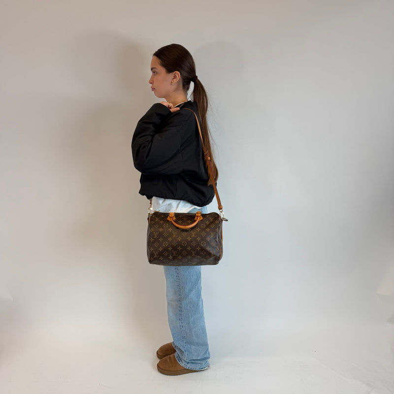 Louis Vuitton Handtasche Speedy 30 Bandouliére