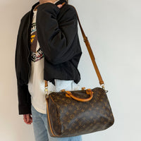 Louis Vuitton Handtasche Speedy 30 Bandouliére