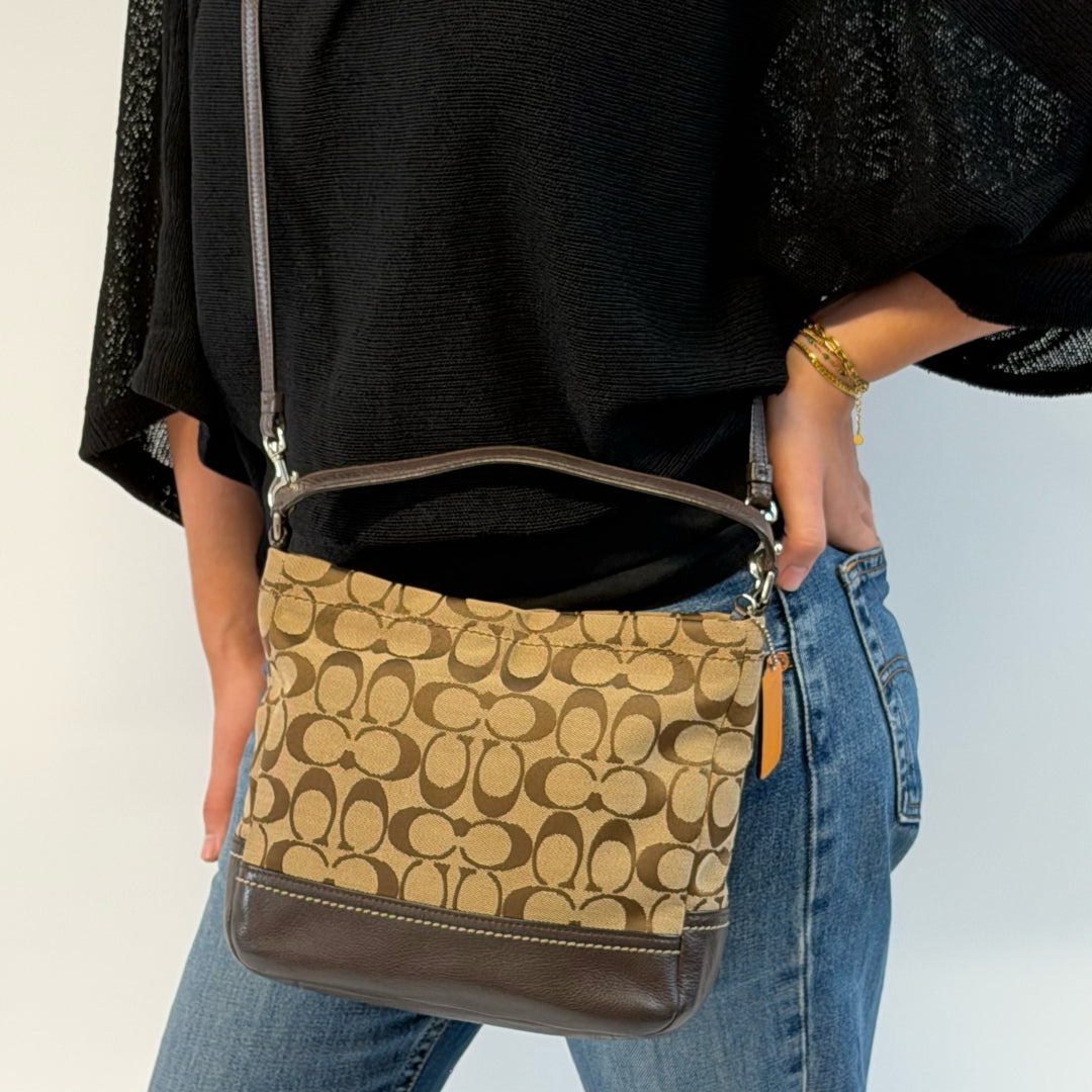 Coach Schultertasche small
