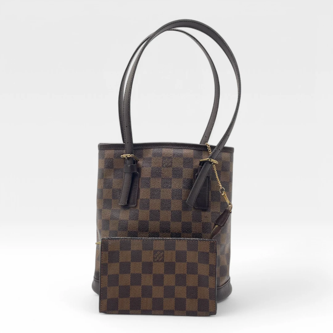 Louis Vuitton Handtasche Marais Bucket braun