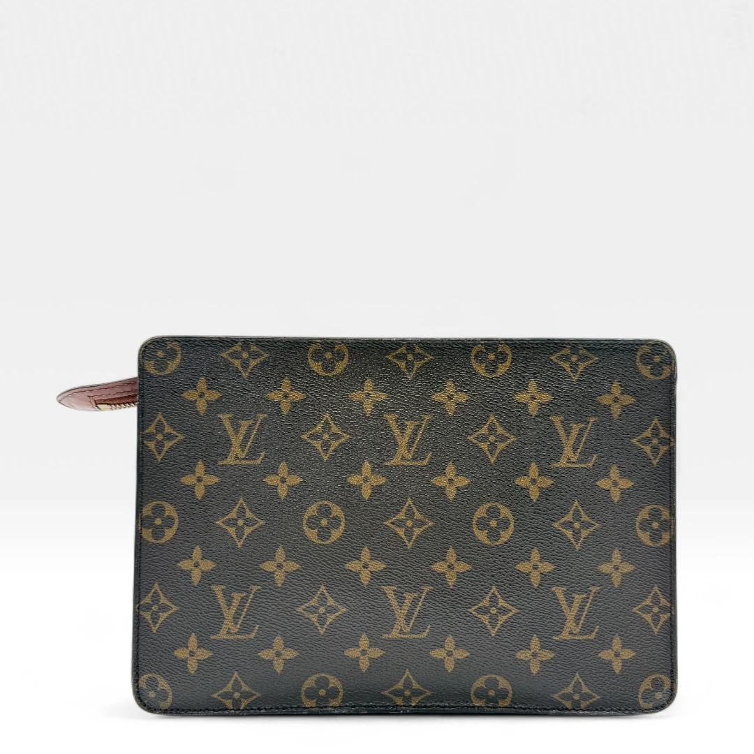 Louis Vuitton Clutch Homme monogram brown