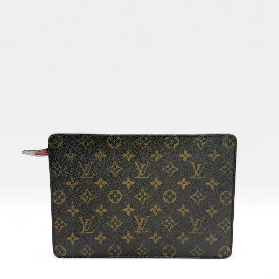 Louis Vuitton Clutch Homme monogram brown