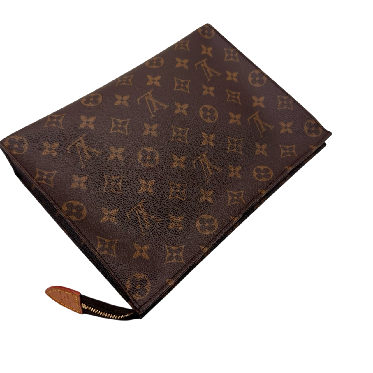 Louis Vuitton Clutch Poche Toilette 26 monogram braun