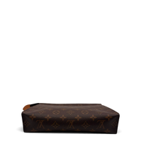 Louis Vuitton Clutch Poche Toilette 26 monogram braun