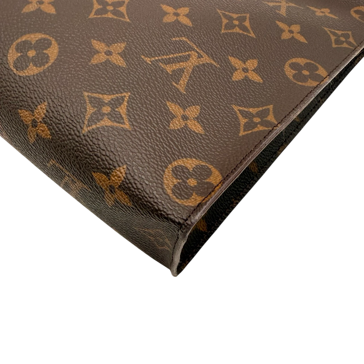 Louis Vuitton Clutch Poche Toilette 26 monogram braun