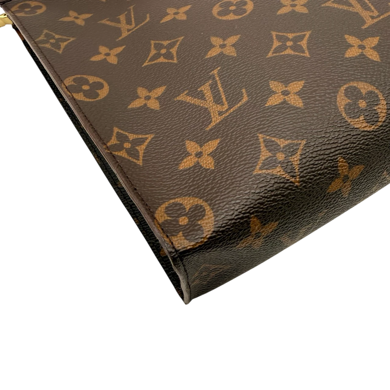 Louis Vuitton Clutch Poche Toilette 26 monogram braun