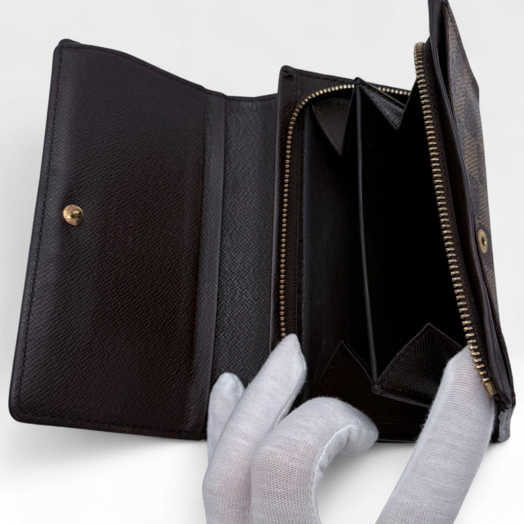 Wallet Bifold Damier Ebene