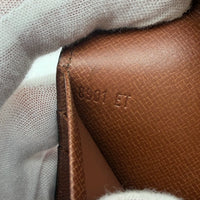 Louis Vuitton Geldbeutel Chequier Cartes Credit monogram braun