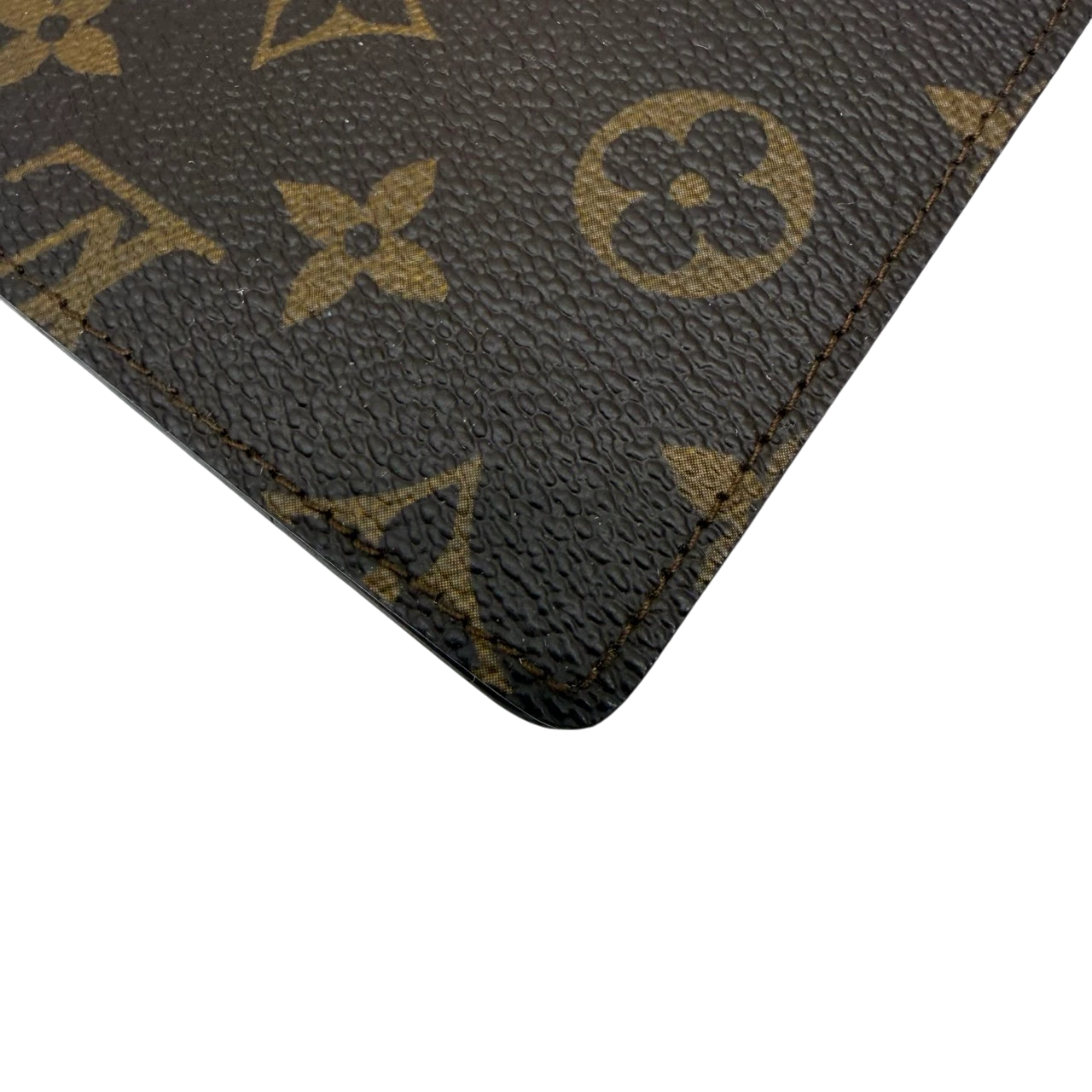 Louis Vuitton Geldbeutel Chequier Cartes Credit monogram braun