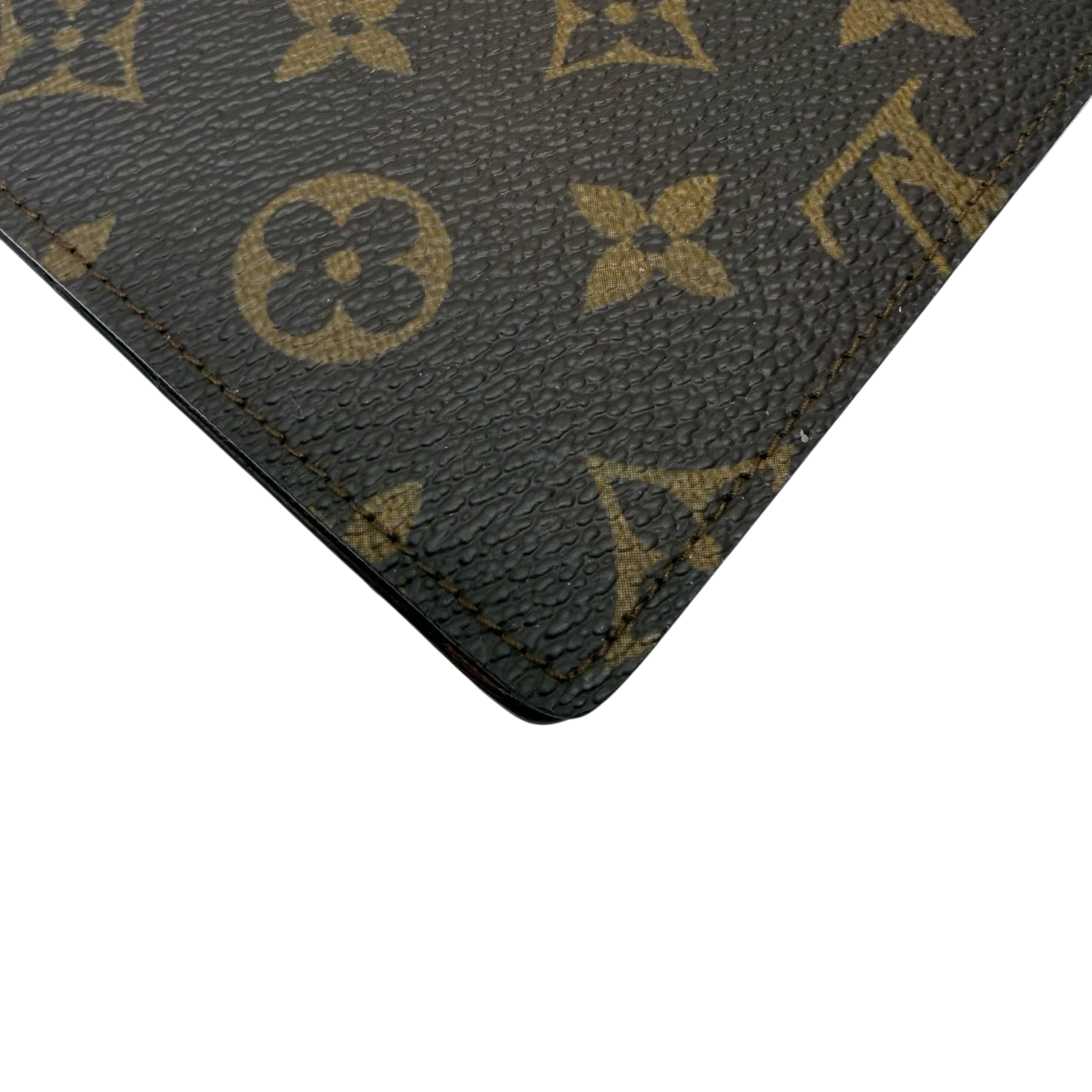 Louis Vuitton Geldbeutel Chequier Cartes Credit monogram braun