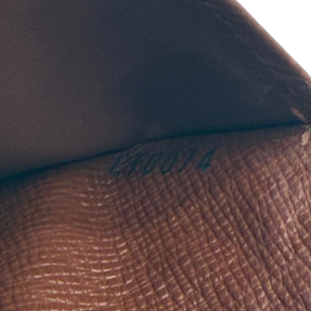 Portefeuille compact zippé