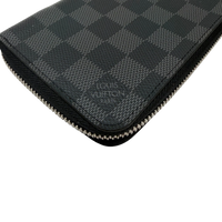 Louis Vuitton Geldbeutel Damier Graphite schwarz