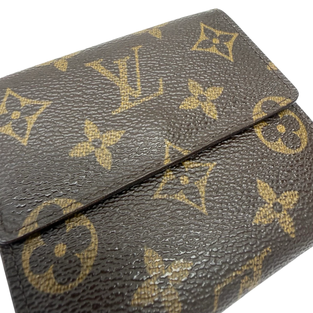 Louis Vuitton Geldbeutel Elise Compact monogram braun