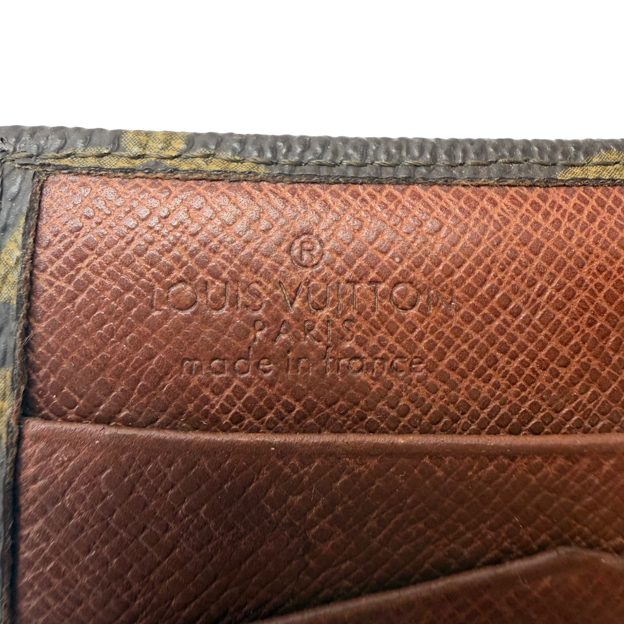 Louis Vuitton Geldbeutel Elise monogram braun