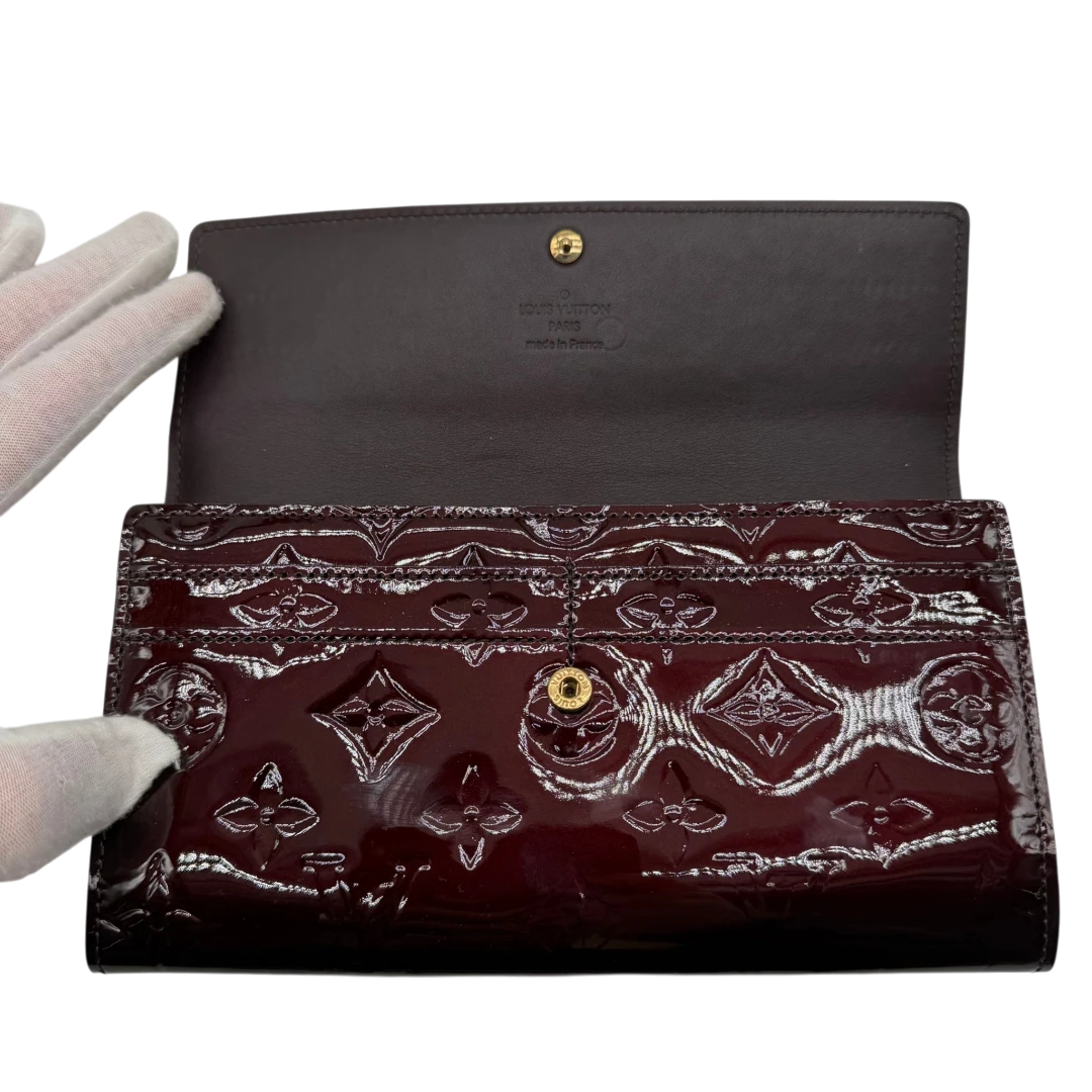 Louis Vuitton Sarah Vernis Wallet