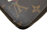 Louis Vuitton Geldbeutel Illustré Transatlantic Zippy monogram braun
