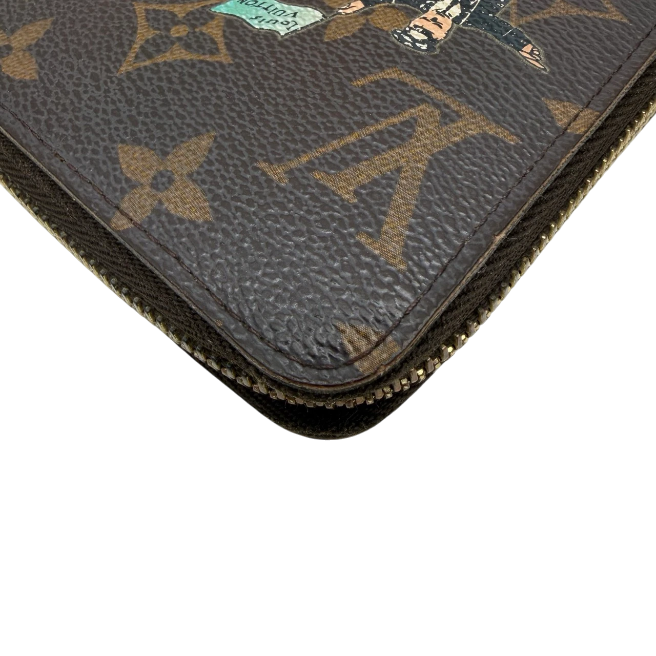 Louis Vuitton Geldbeutel Illustré Transatlantic Zippy monogram braun