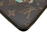 Louis Vuitton Geldbeutel Illustré Transatlantic Zippy monogram braun