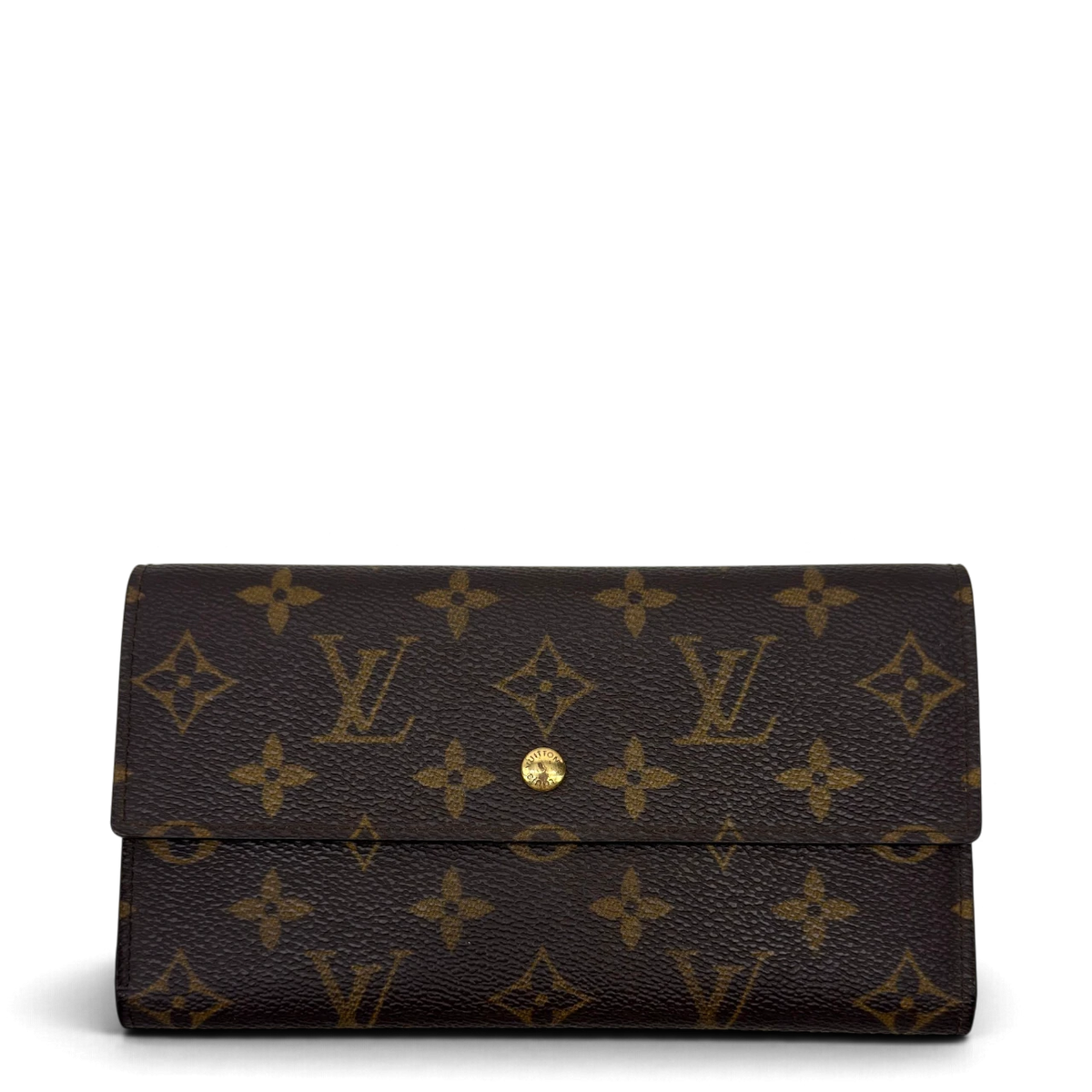 Louis Vuitton Geldbeutel International monogram braun – Gesamtansicht
