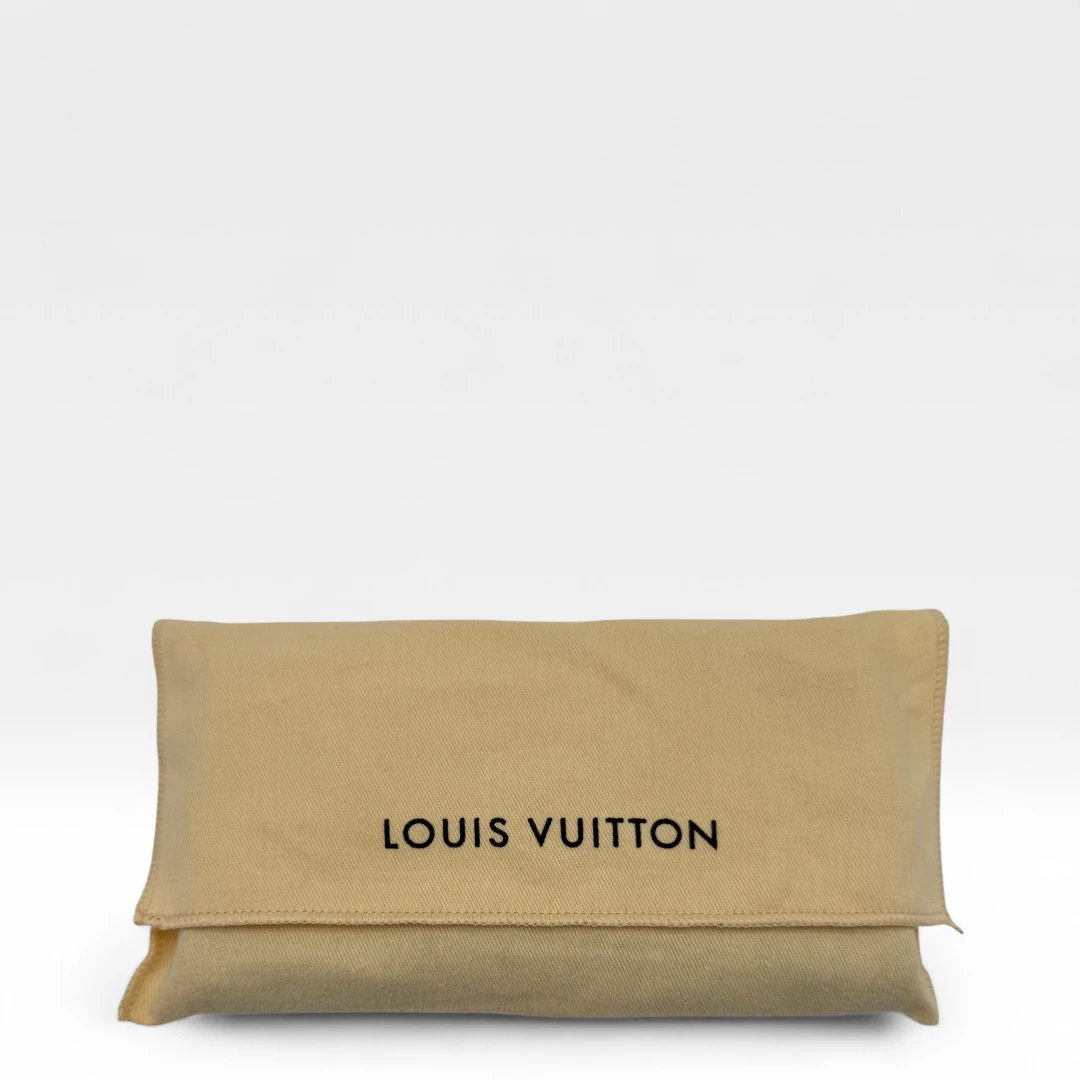 Louis Vuitton Geldbeutel Porte-Tresor International Damier Ebene braun