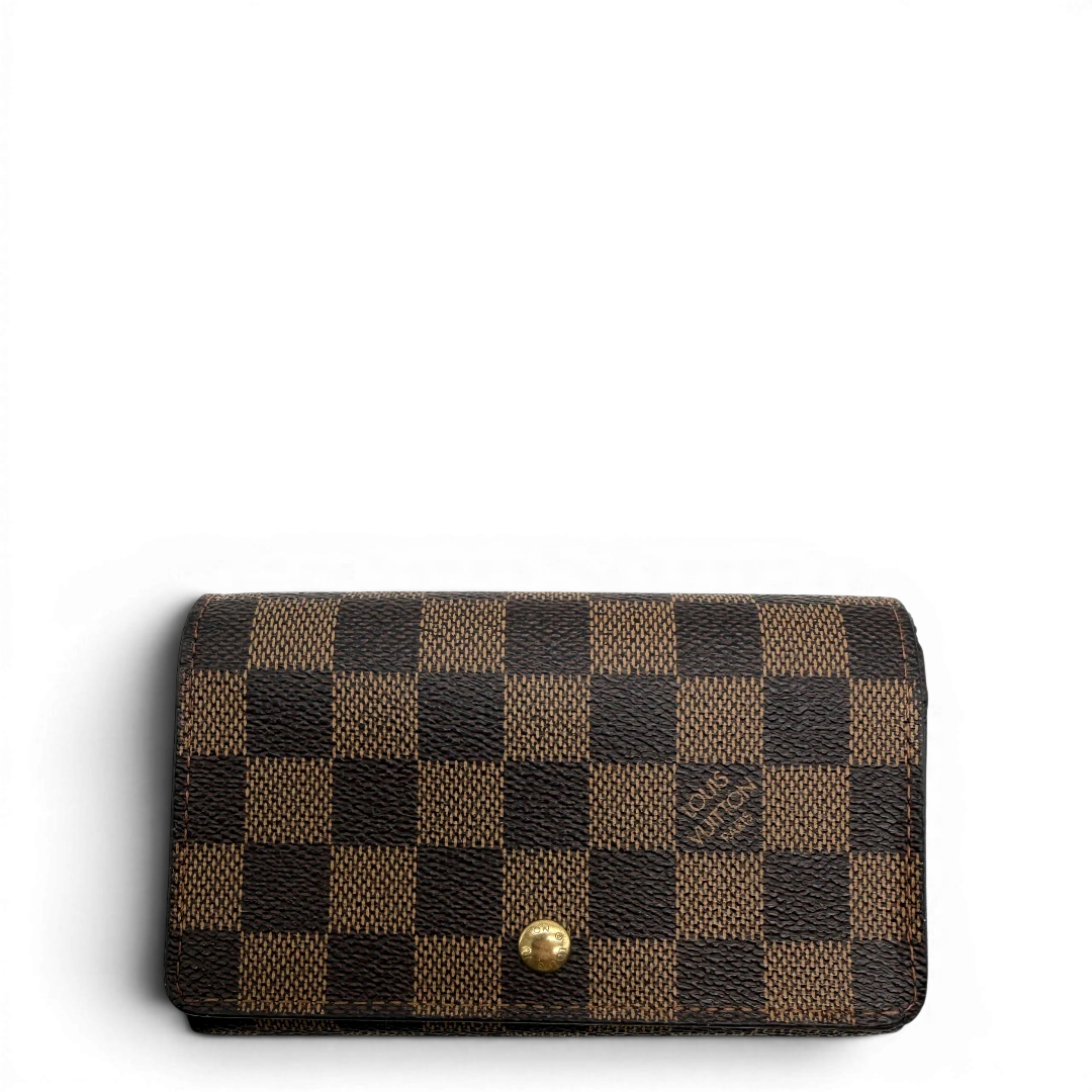 Louis Vuitton Geldbeutel Portefeuille Tresor Damier Ebene