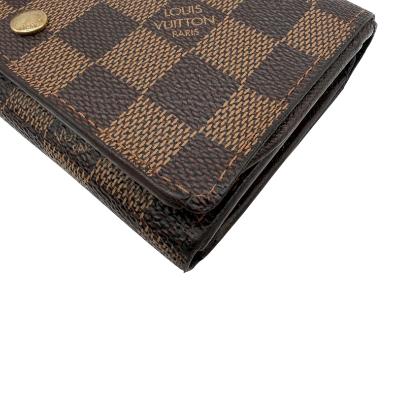 Louis Vuitton Geldbeutel Portefeuille Tresor Damier Ebene