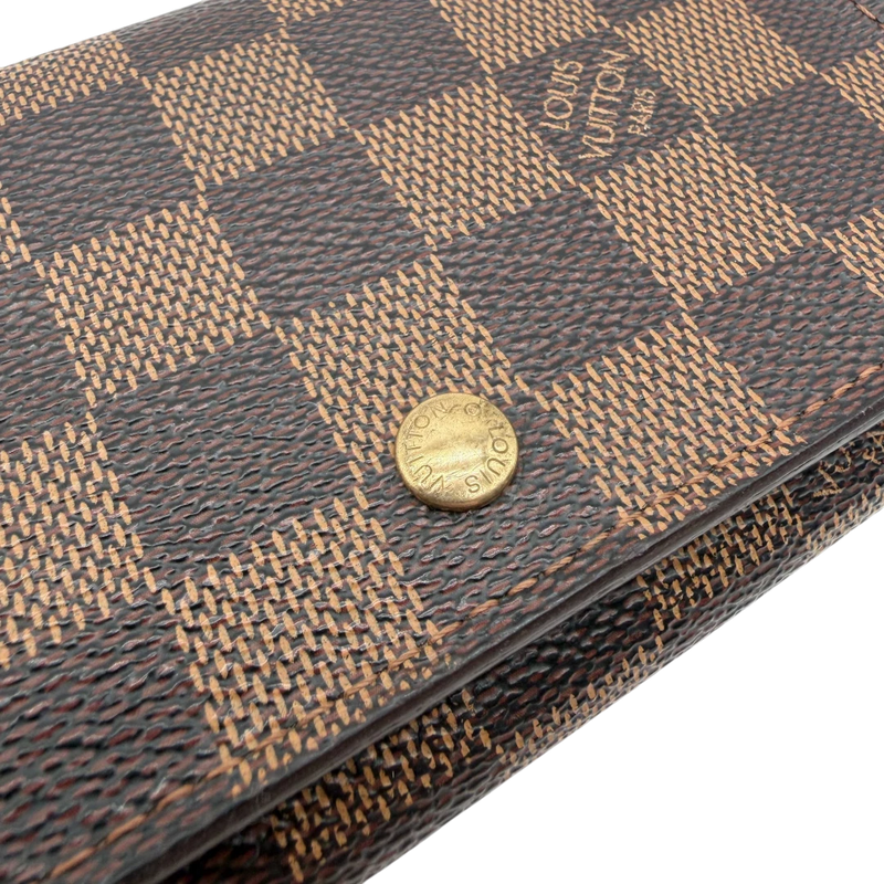 Louis Vuitton Geldbeutel Portefeuille Tresor Damier Ebene