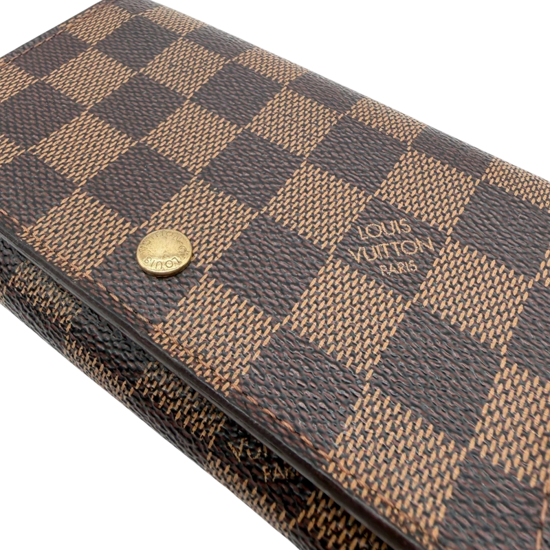 Louis Vuitton Geldbeutel Portefeuille Tresor Damier Ebene