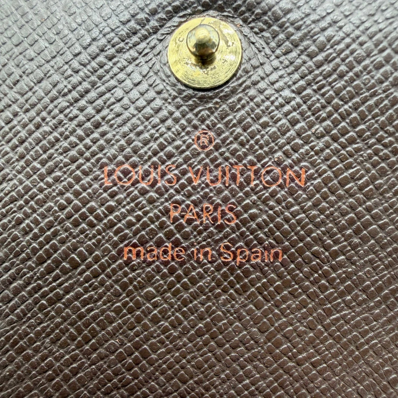 Louis Vuitton Geldbeutel Portefeuille Tresor Damier Ebene