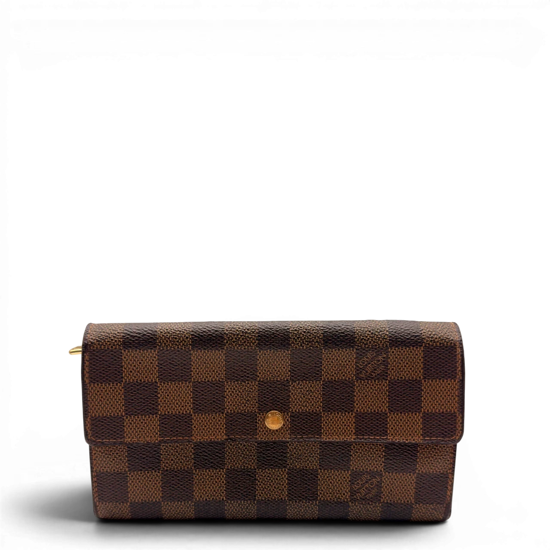Louis Vuitton Sarah Wallet Damier Ebene