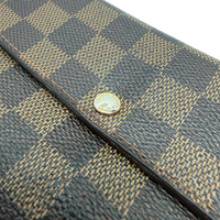 Louis Vuitton Geldbeutel Sarah Damier Ebene braun