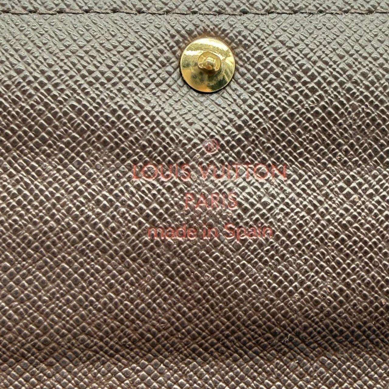 Louis Vuitton Geldbeutel Sarah Damier Ebene braun