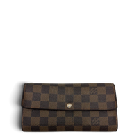 Louis Vuitton Geldbeutel Sarah Damier Ebene braun