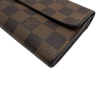 Louis Vuitton Geldbeutel Sarah Damier Ebene braun
