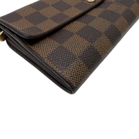Louis Vuitton Geldbeutel Sarah Damier Ebene braun