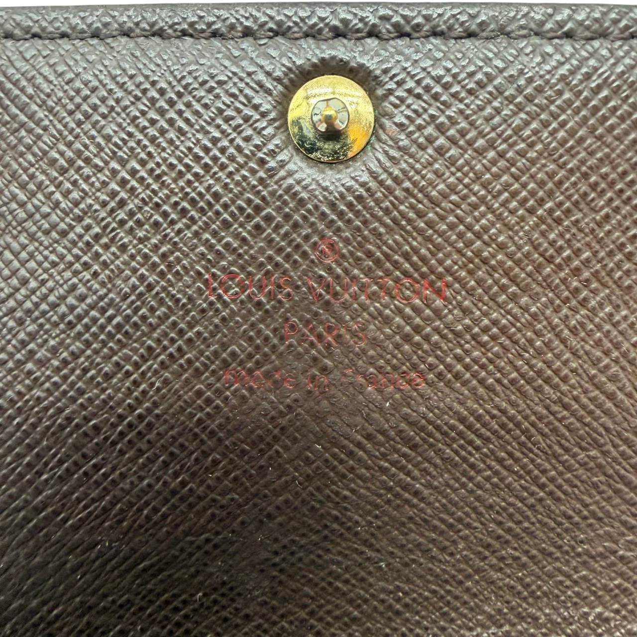 Louis Vuitton Geldbeutel Sarah Damier Ebene braun
