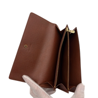 Louis Vuitton Geldbeutel Sarah monogram braun