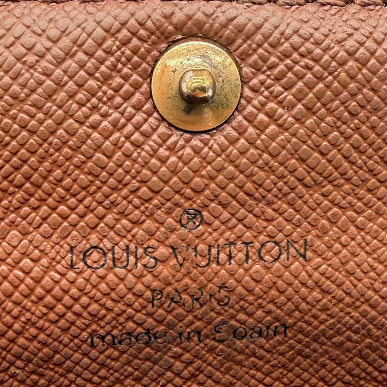 Louis Vuitton Geldbeutel Sarah monogram braun