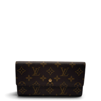 Louis Vuitton Geldbeutel Sarah monogram braun