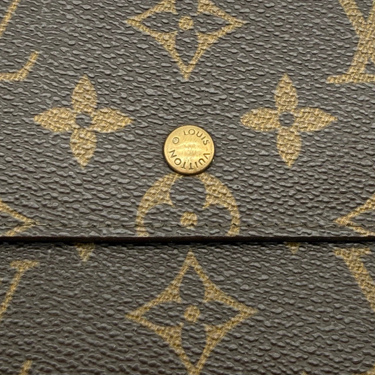 Louis Vuitton Geldbeutel Sarah monogram braun