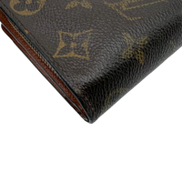 Louis Vuitton Geldbeutel Viennois monogram braun – Ecken im Detail