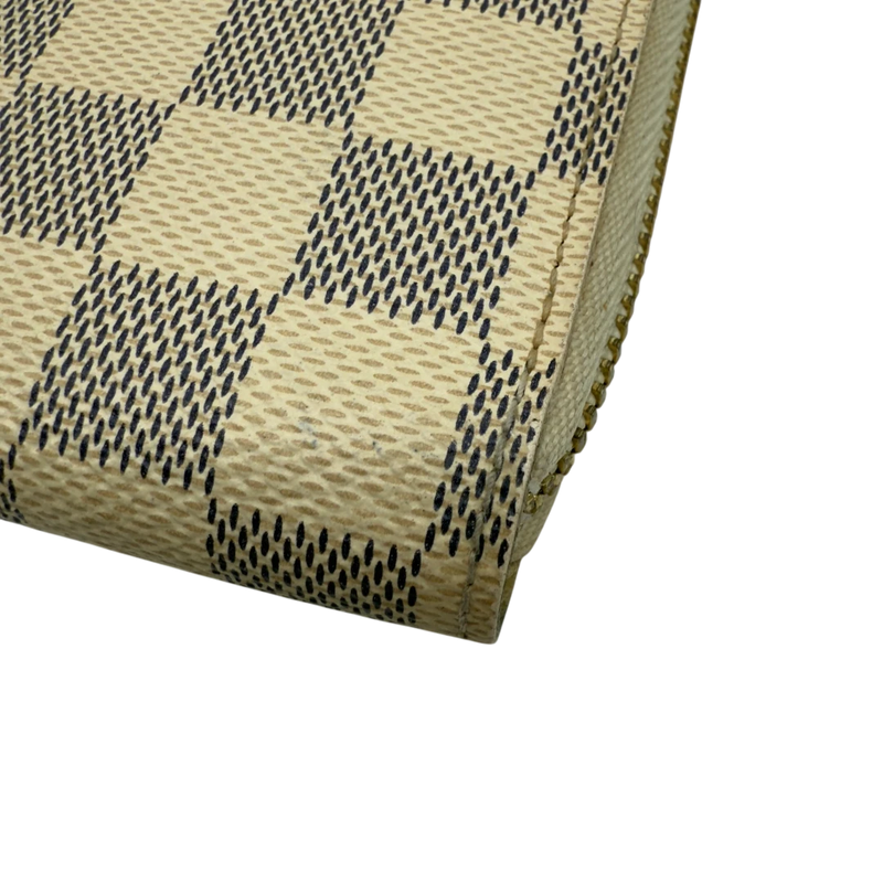 Louis Vuitton Zippy Wallet Damier Azur