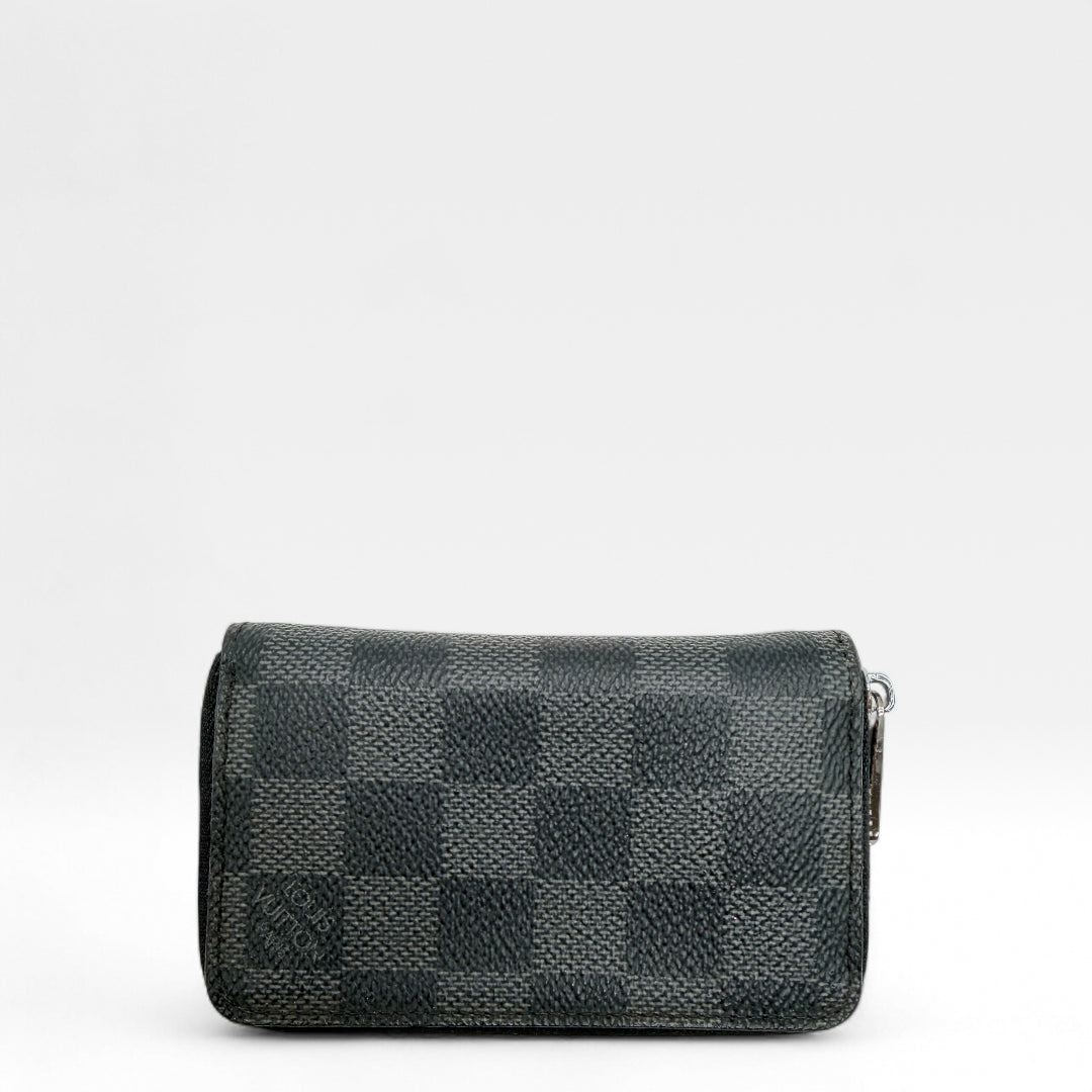 Geldbeutel Zippy Damier Graphite