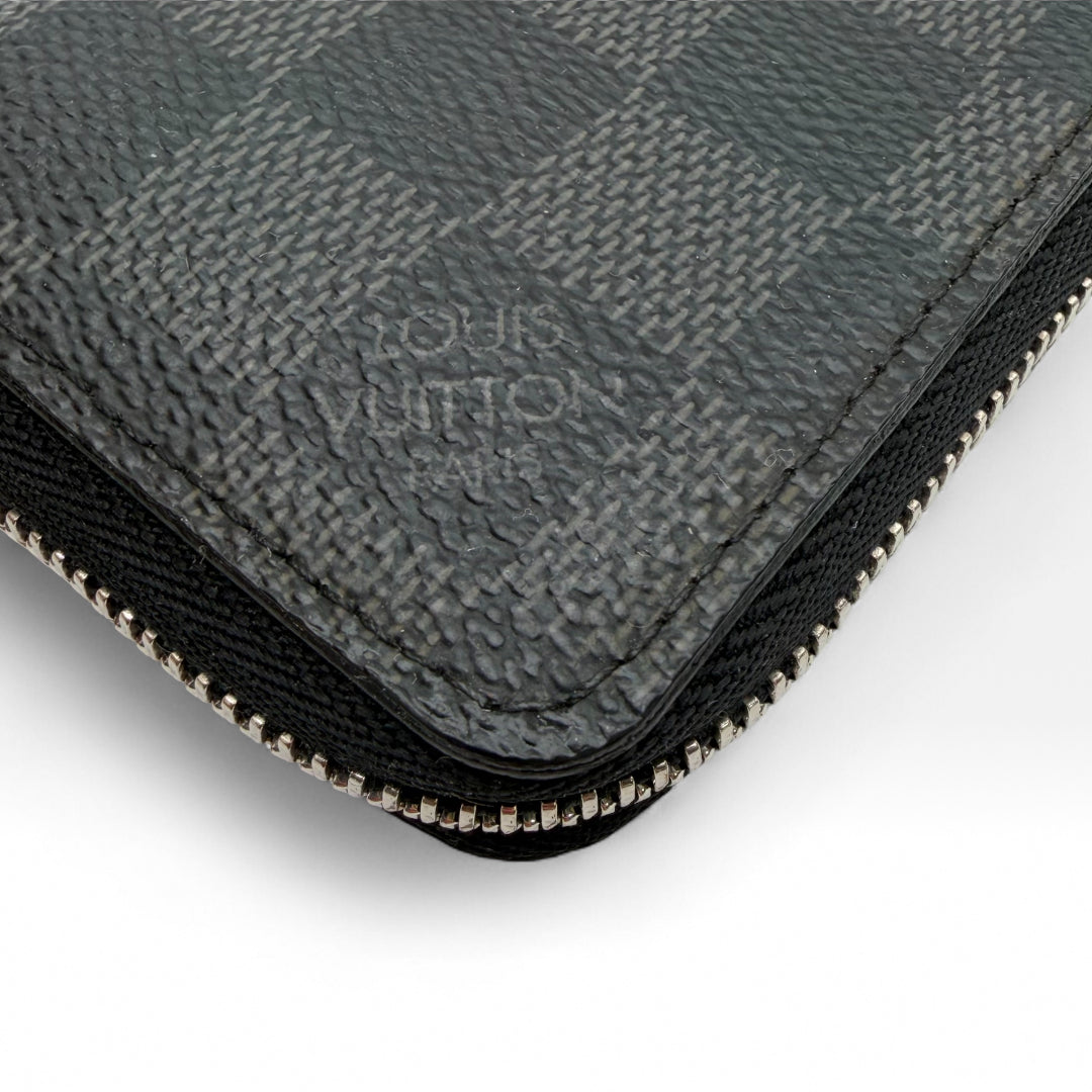 Geldbeutel Zippy Damier Graphite