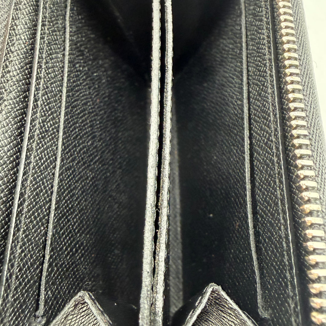 Geldbeutel Zippy Damier Graphite
