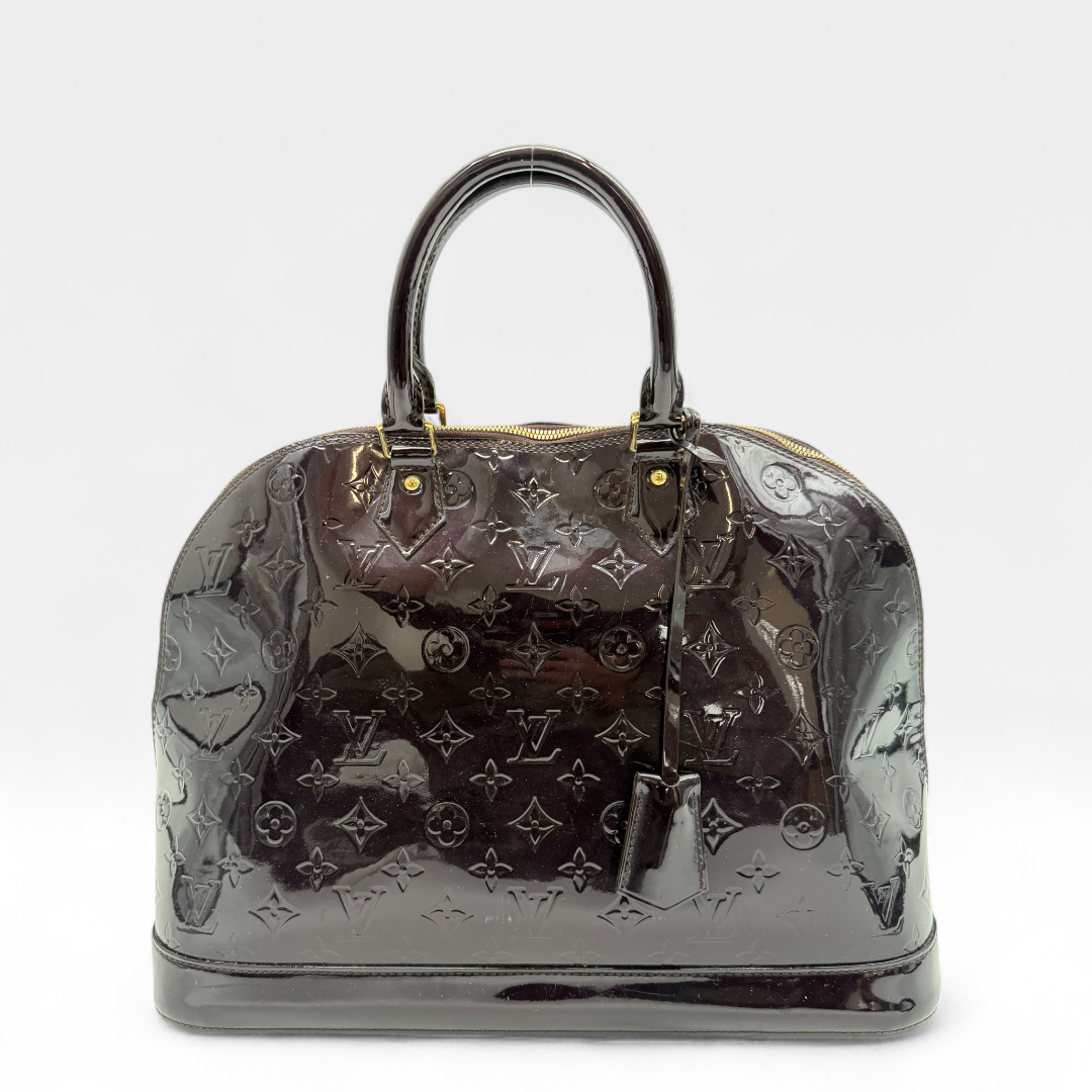 Louis Vuitton handbag Alma GM Vernis